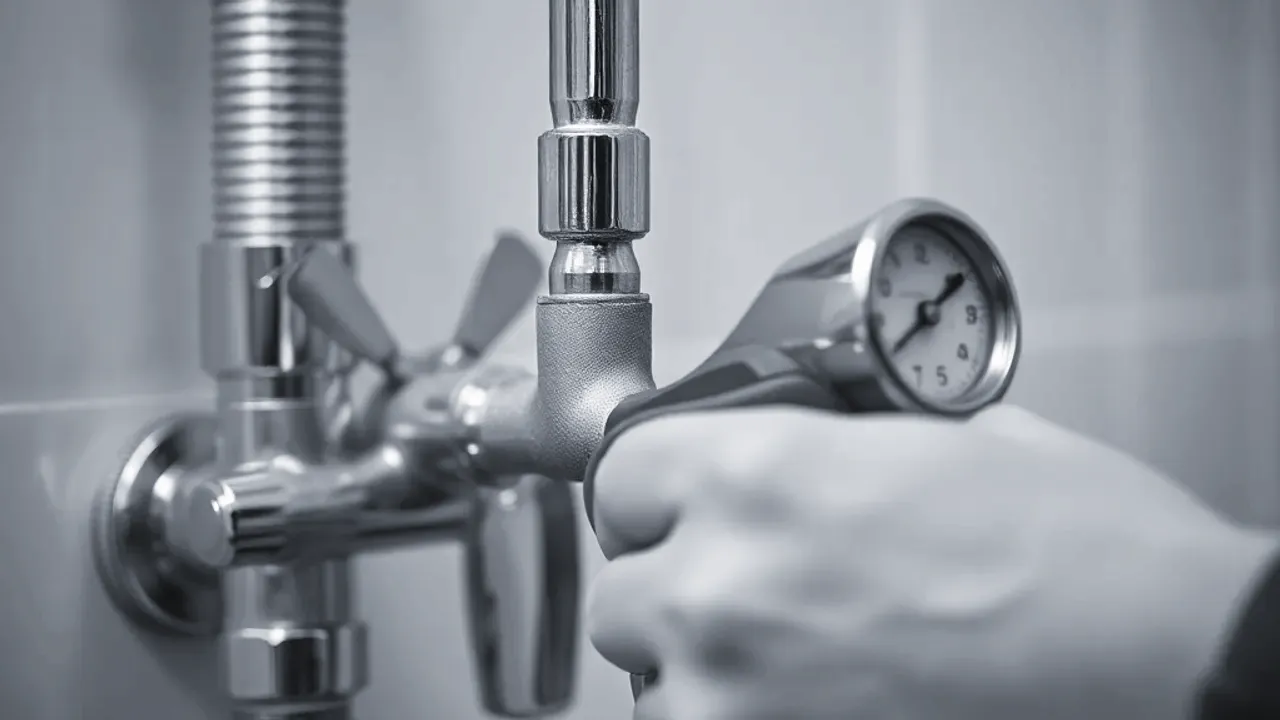 Equipment used for Bathroom installation, photographed close up